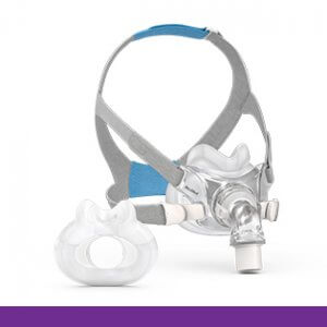 ResMed-AirFit-F30-full-face-CPAP-masker-minimalistisch