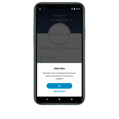 myair-app-schermen-met-care-check-in-voor-cpap-patienten-DUT-zonder-schaduw