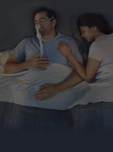 resmed-sleep-apnoea-patient-sleeping-CPAP-mask-device-mobile